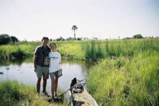 Okavango Delta on a mokoro