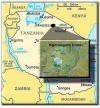 Tanzania Ngorongoro Map